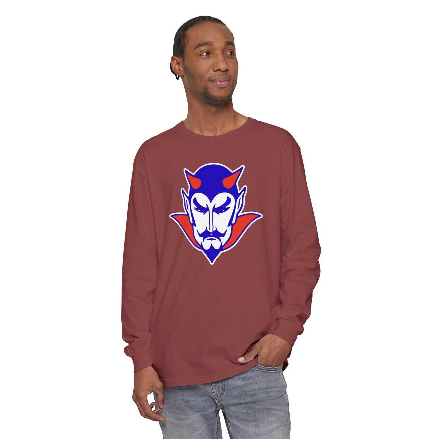 Garment-Dyed Long Sleeve Tee