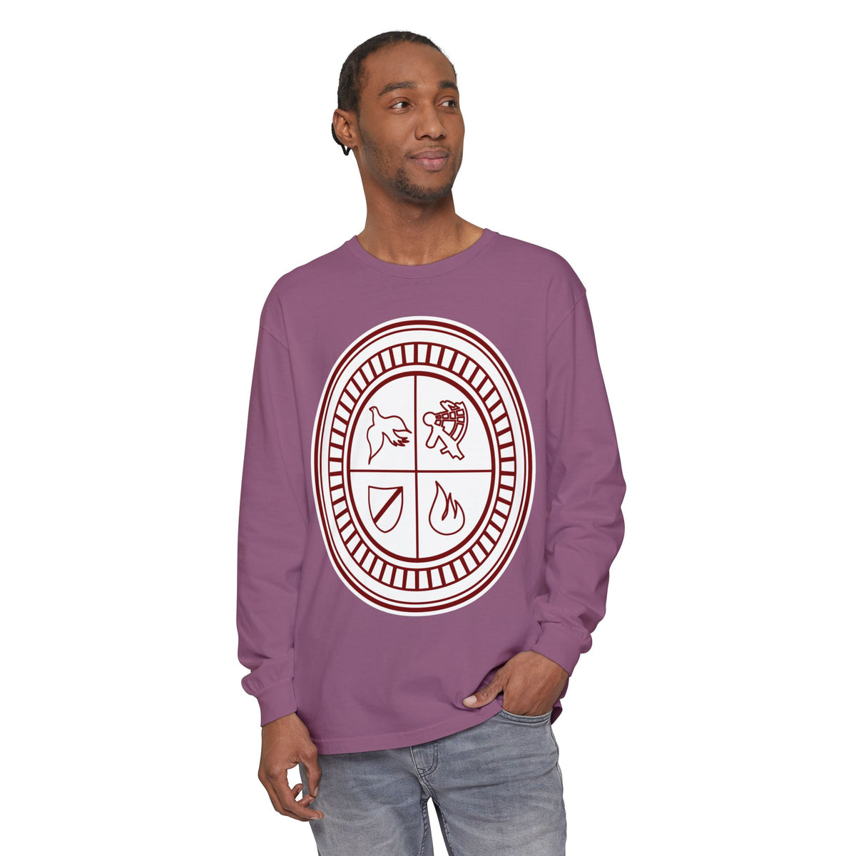 Garment-Dyed Long Sleeve Tee