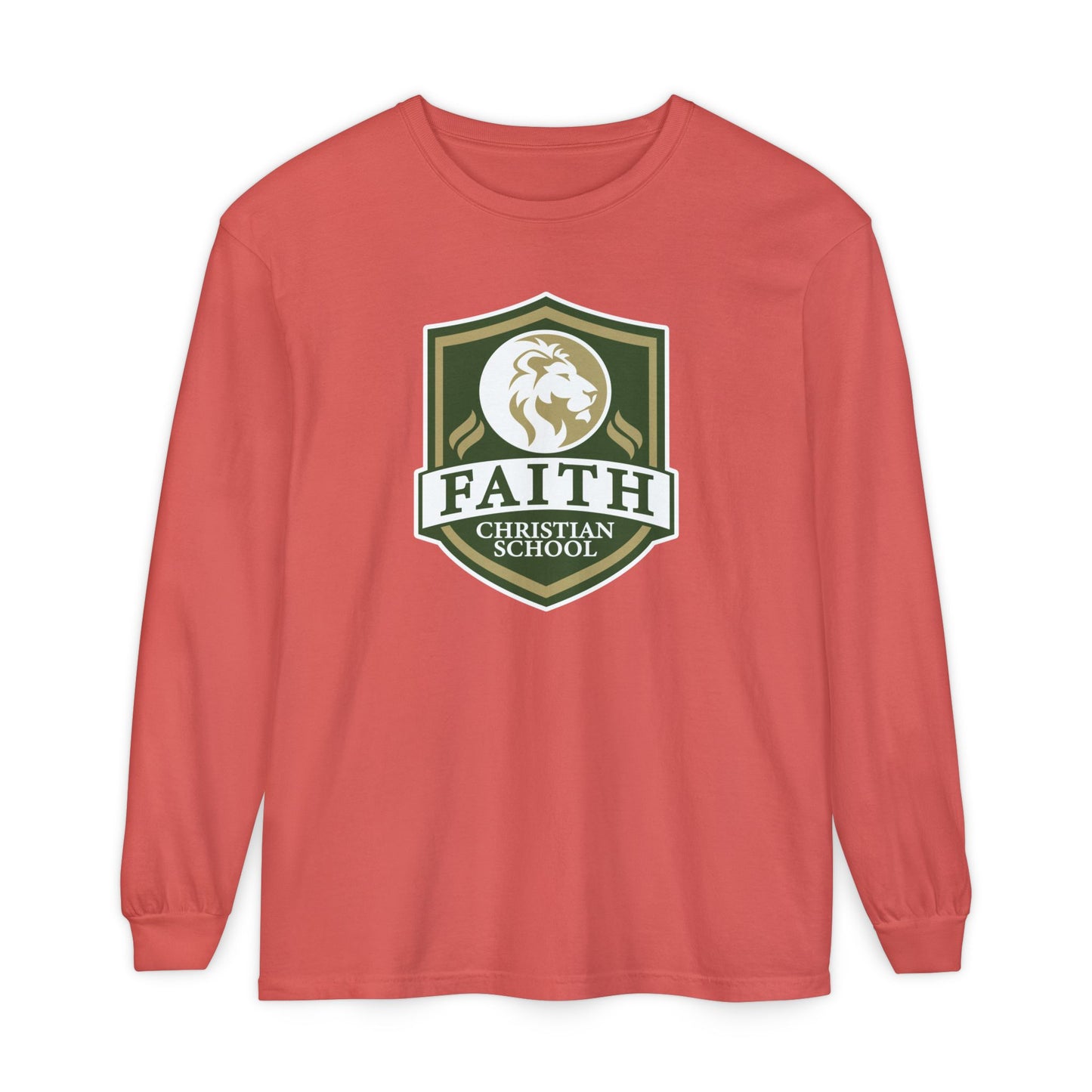 Garment-Dyed Long Sleeve Tee