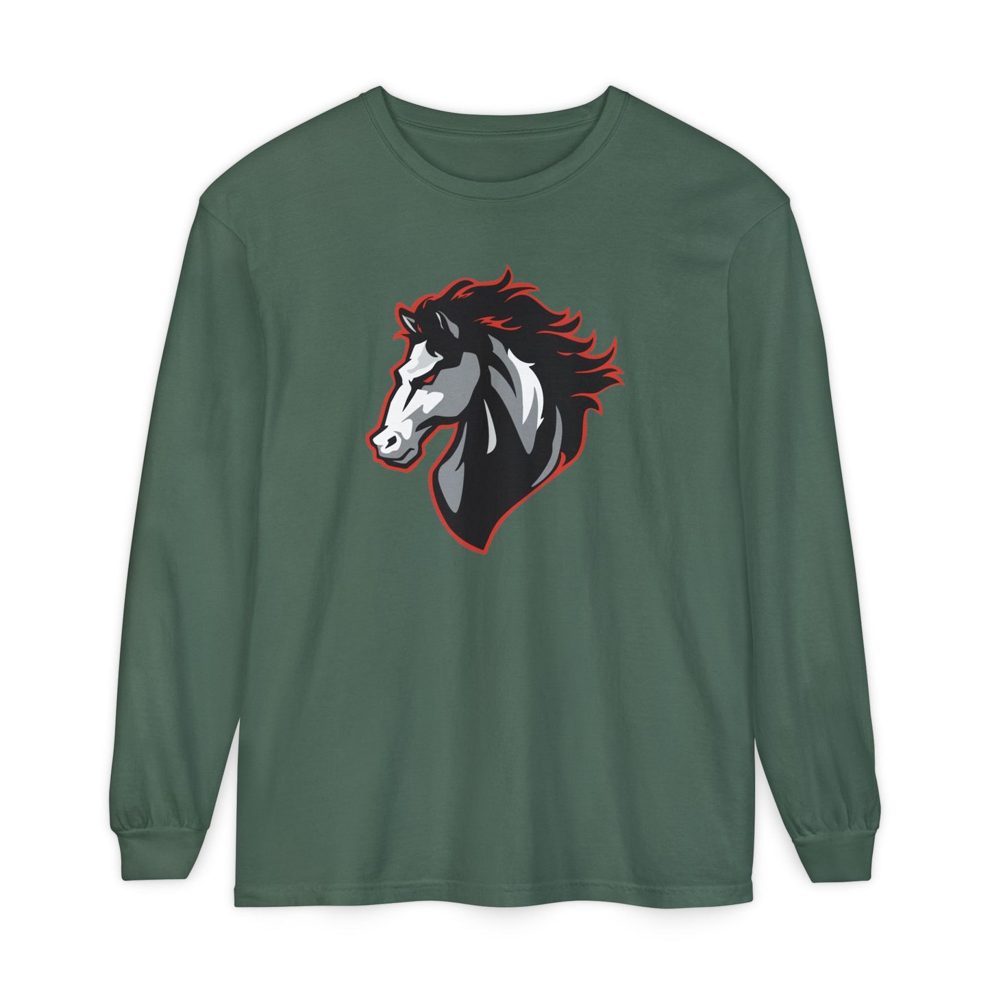 Garment-Dyed Long Sleeve Tee