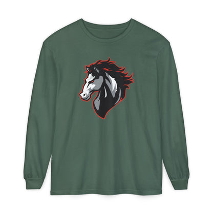 Garment-Dyed Long Sleeve Tee