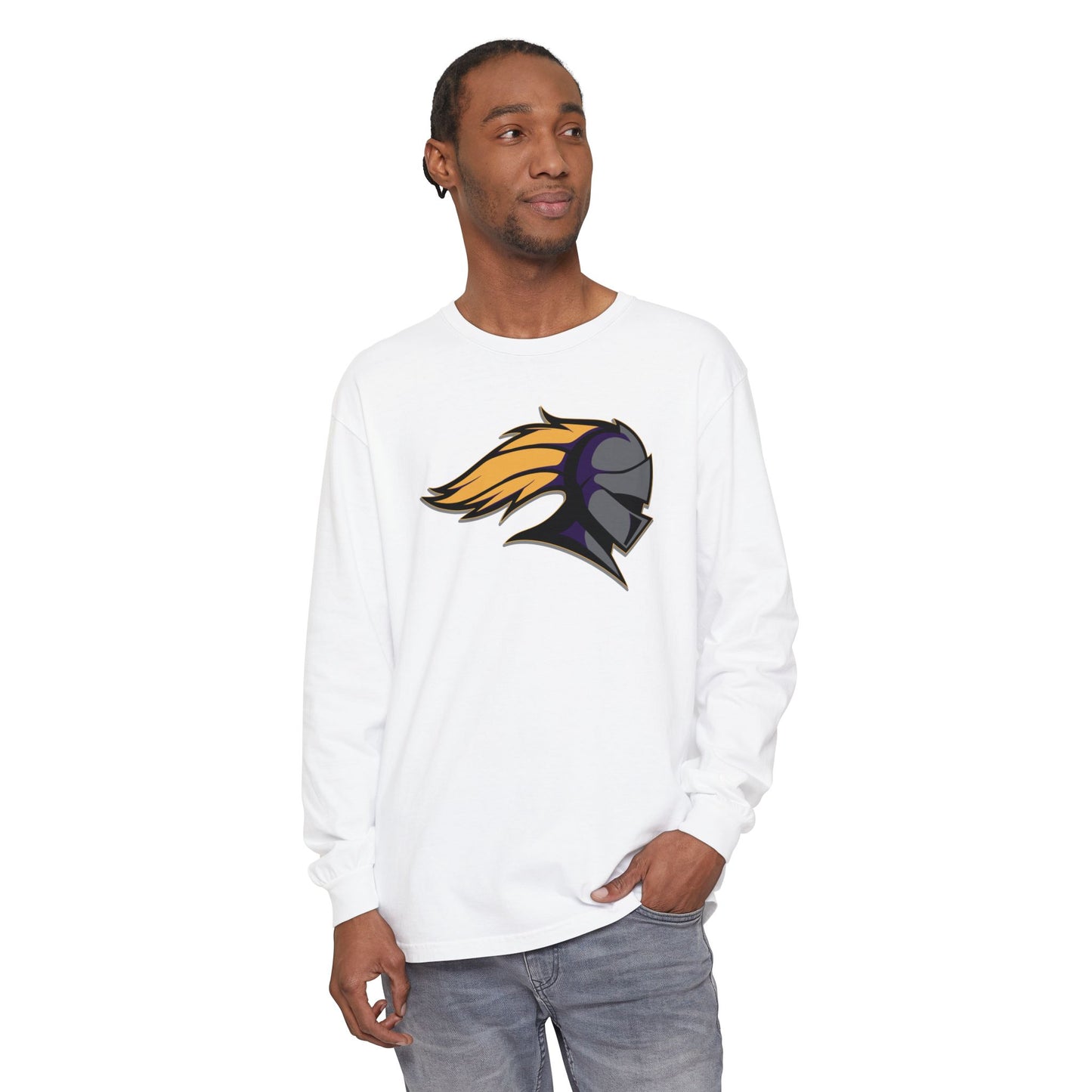 Garment-Dyed Long Sleeve Tee