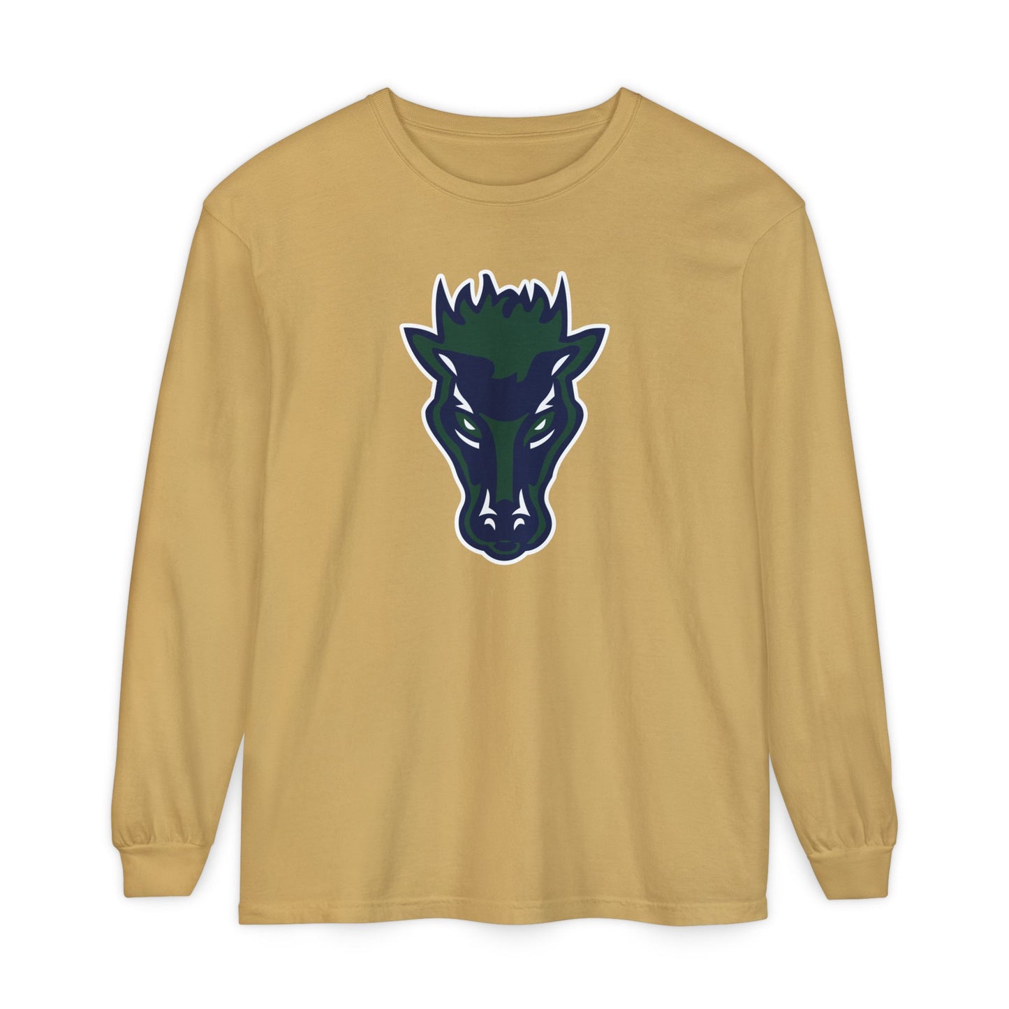Garment-Dyed Long Sleeve Tee