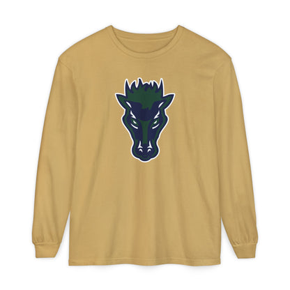 Garment-Dyed Long Sleeve Tee