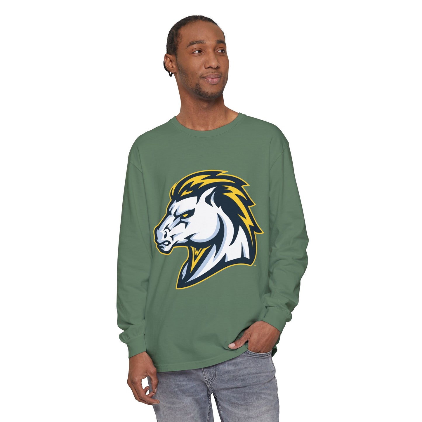 Garment-Dyed Long Sleeve Tee