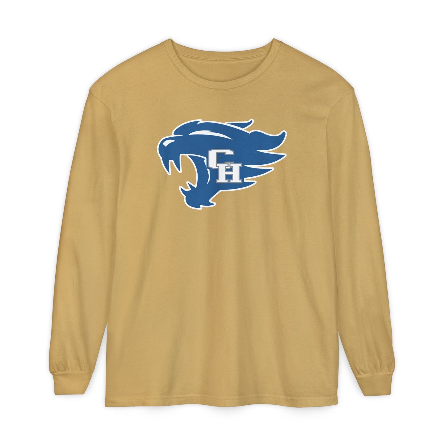 Garment-Dyed Long Sleeve Tee