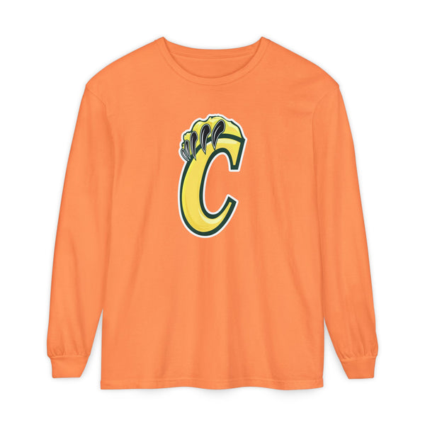 Garment-Dyed Long Sleeve Tee
