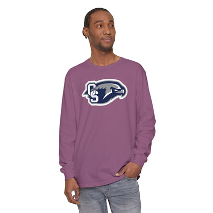 Garment-Dyed Long Sleeve Tee