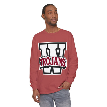 Garment-Dyed Long Sleeve Tee