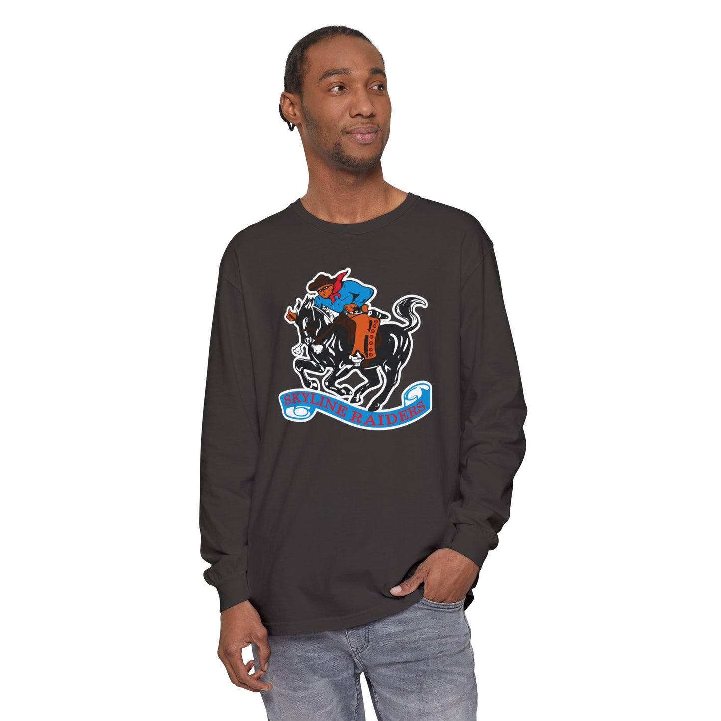 Garment-Dyed Long Sleeve Tee