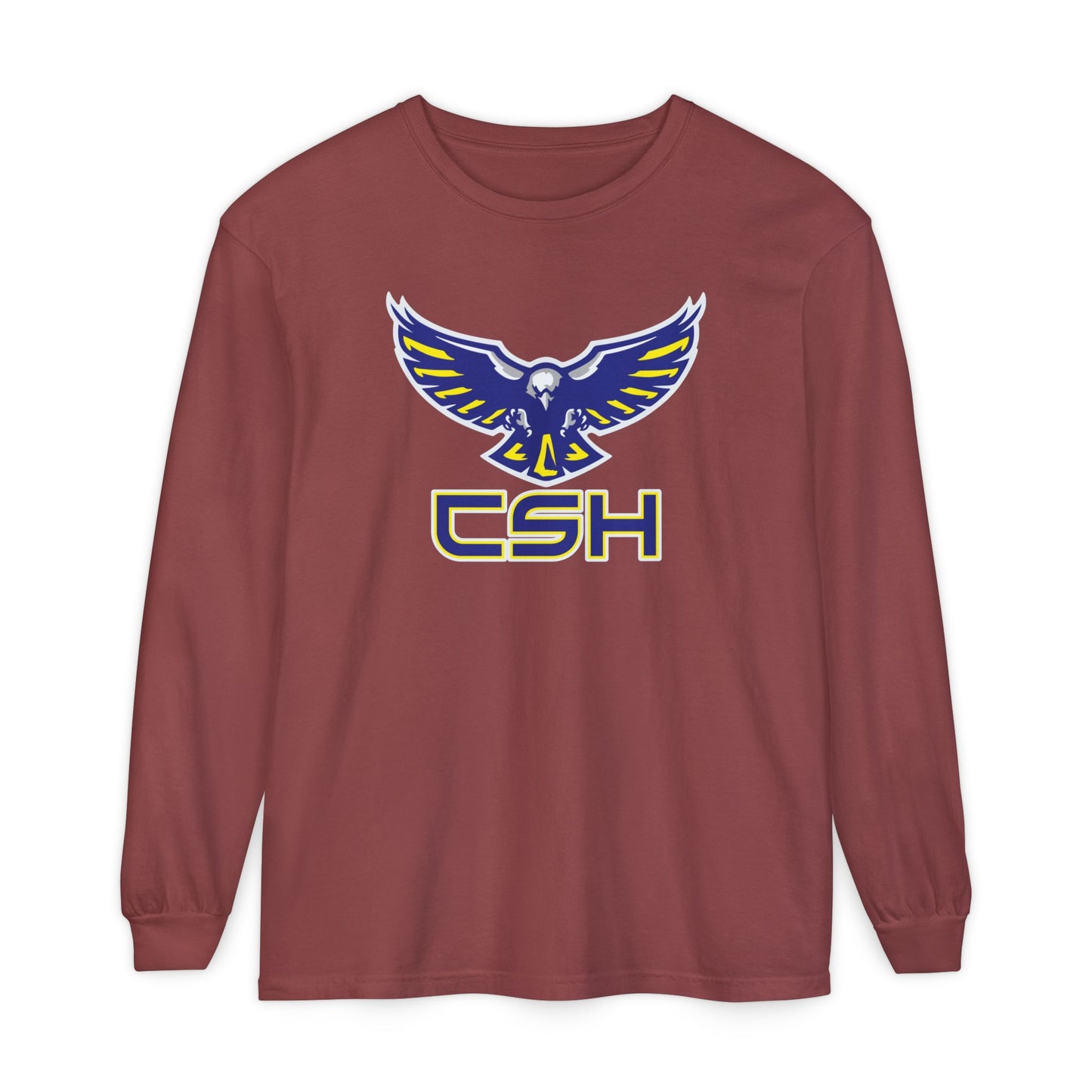 Garment-Dyed Long Sleeve Tee