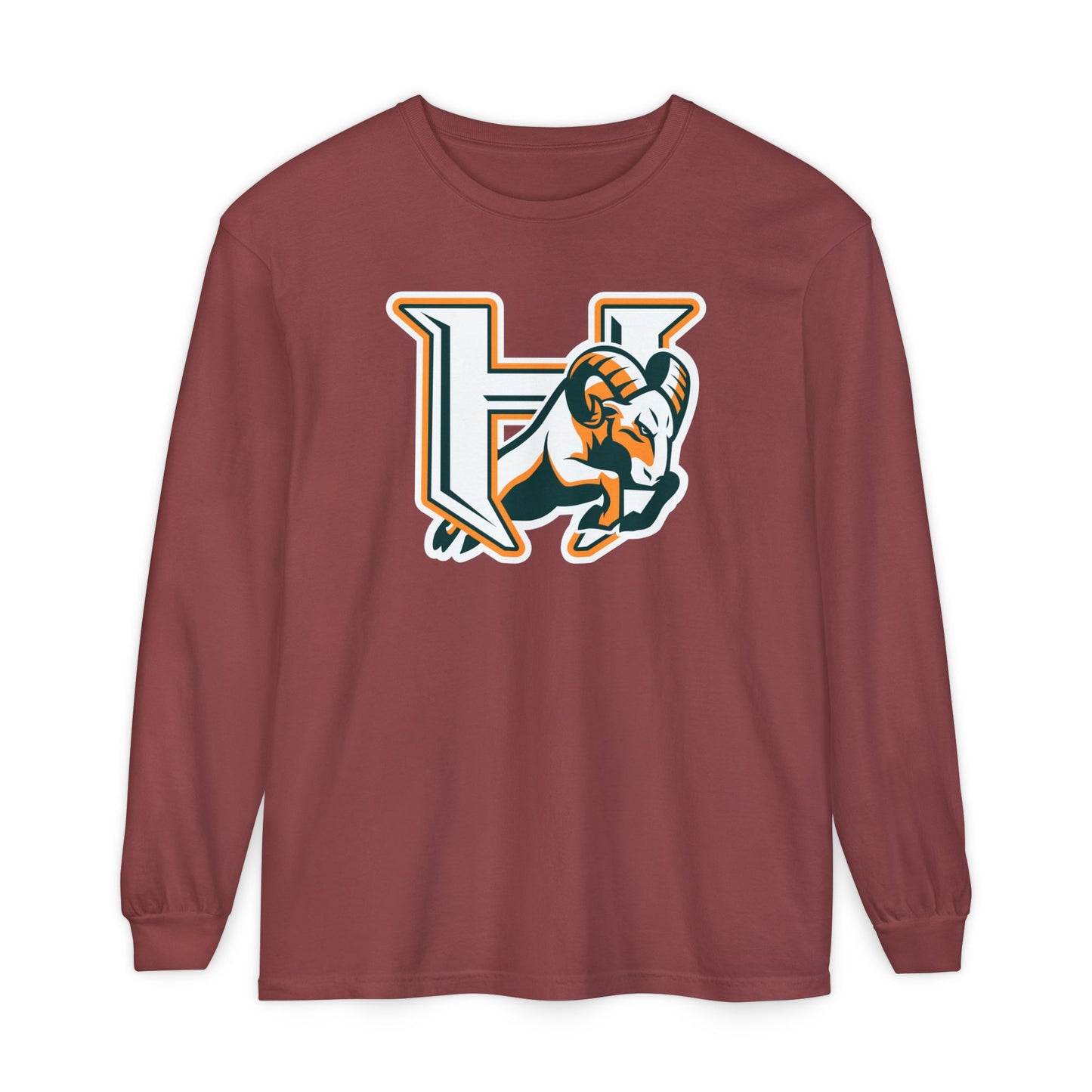 Garment-Dyed Long Sleeve Tee