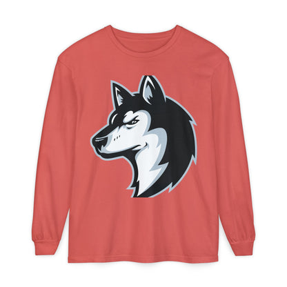 Garment-Dyed Long Sleeve Tee