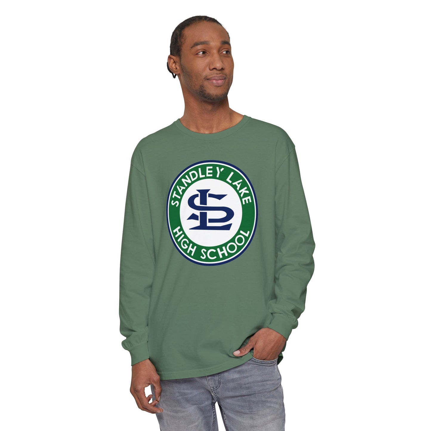 Garment-Dyed Long Sleeve Tee
