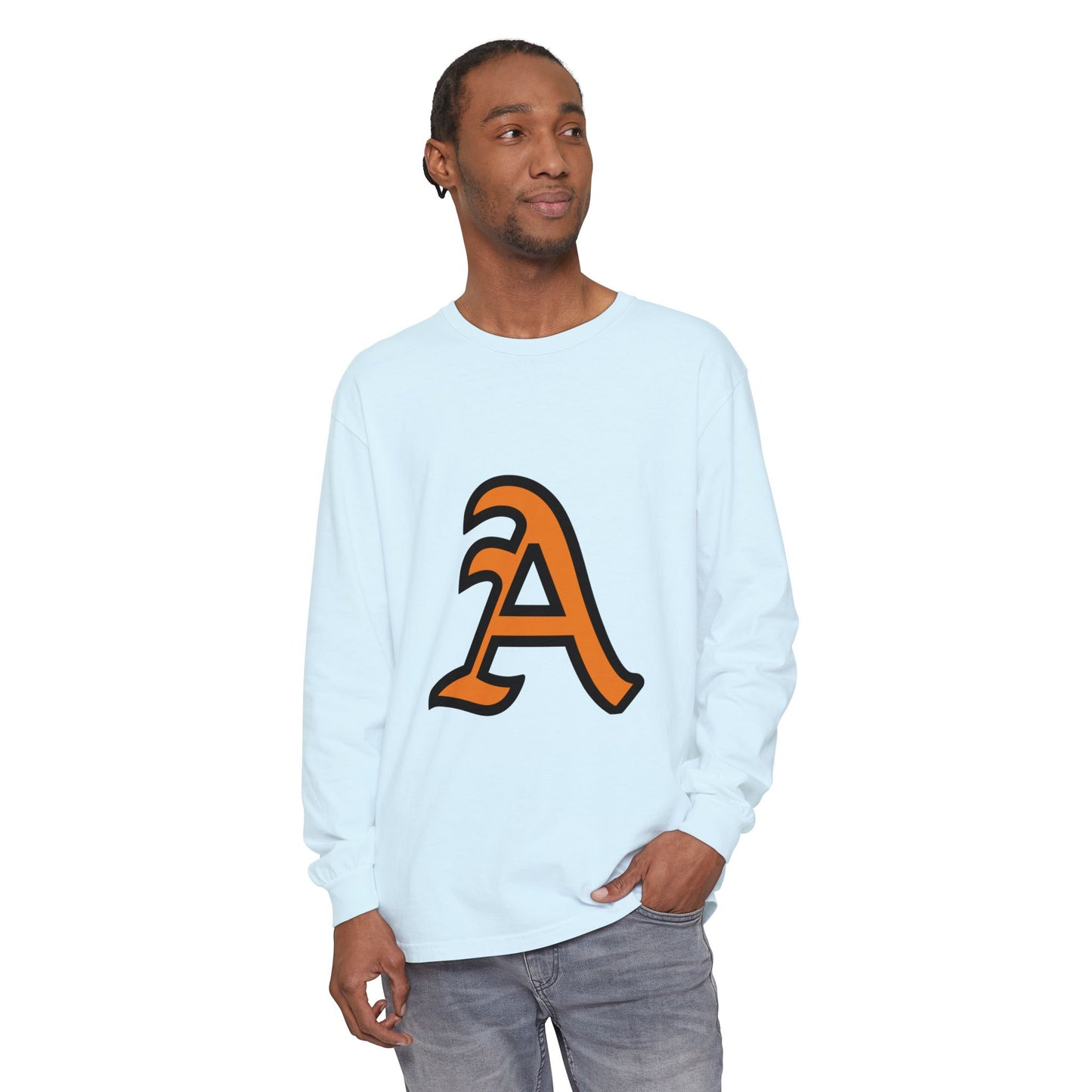 Garment-Dyed Long Sleeve Tee