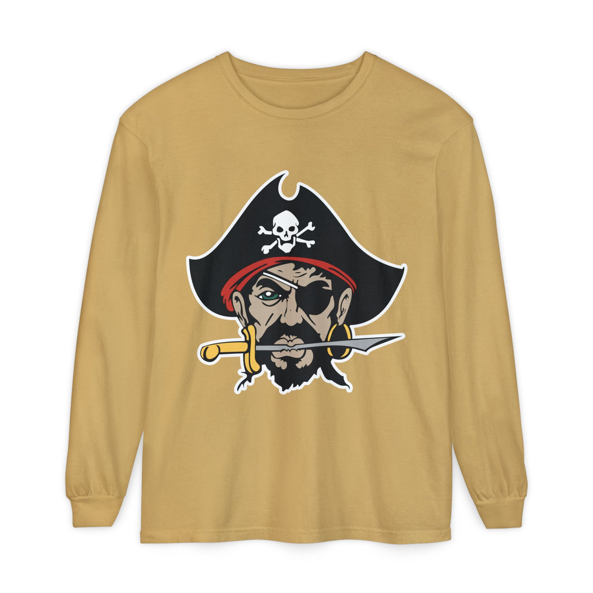 Garment-Dyed Long Sleeve Tee