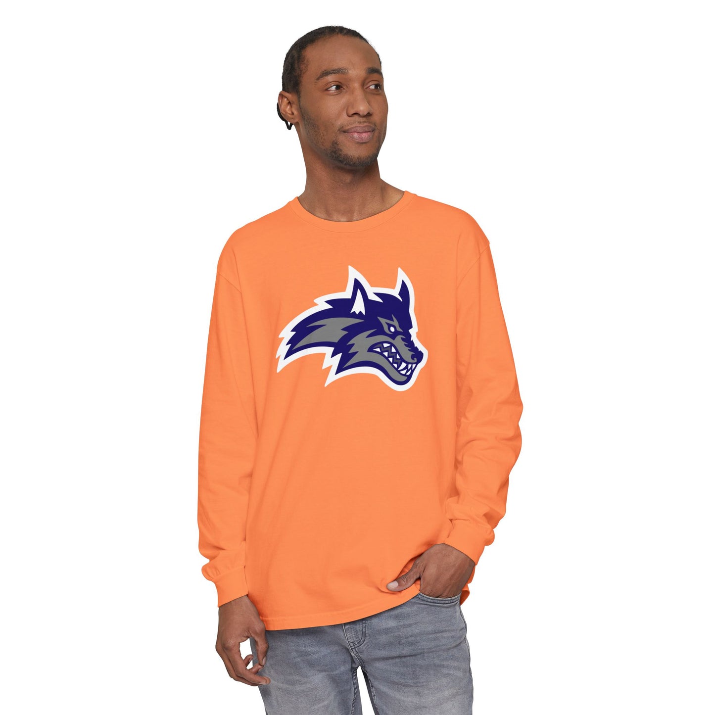 Garment-Dyed Long Sleeve Tee