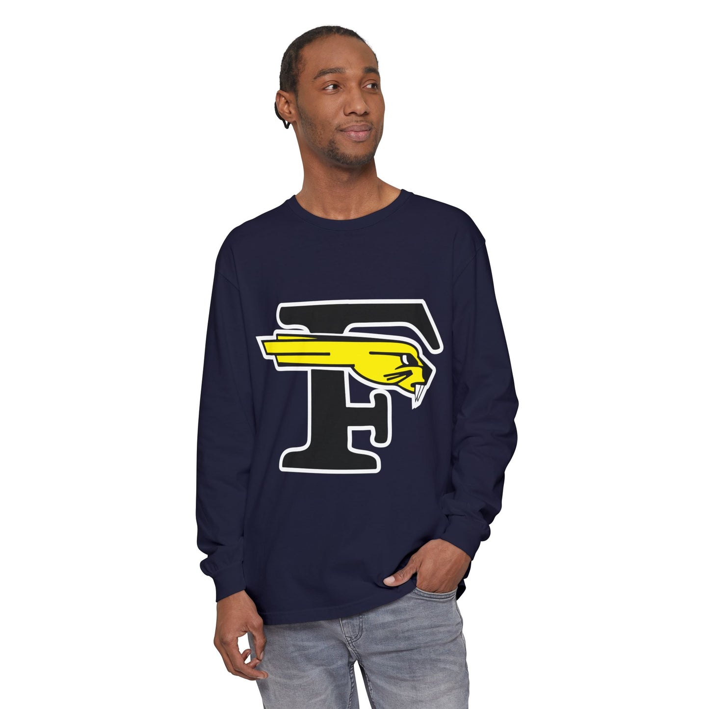 Garment-Dyed Long Sleeve Tee