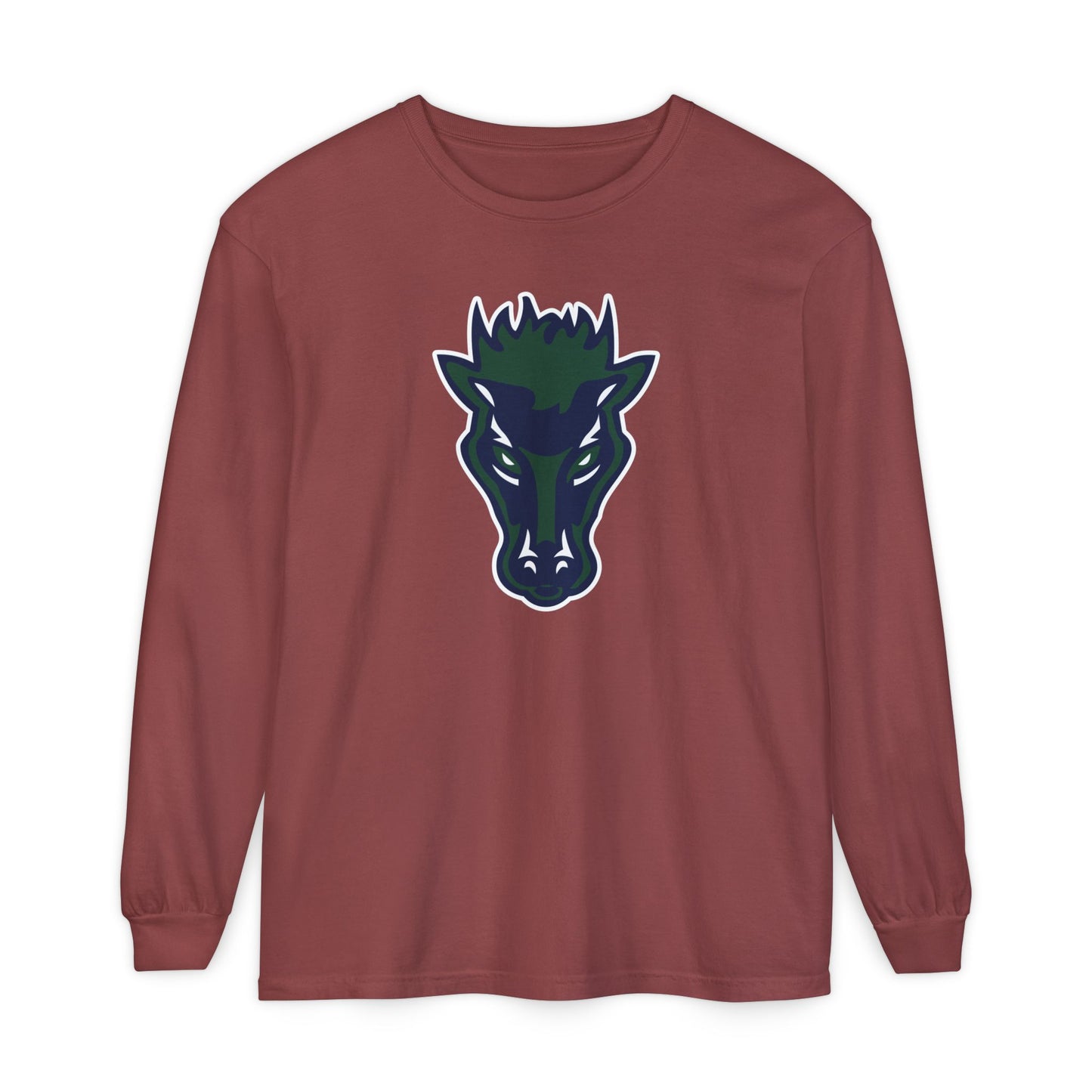 Garment-Dyed Long Sleeve Tee