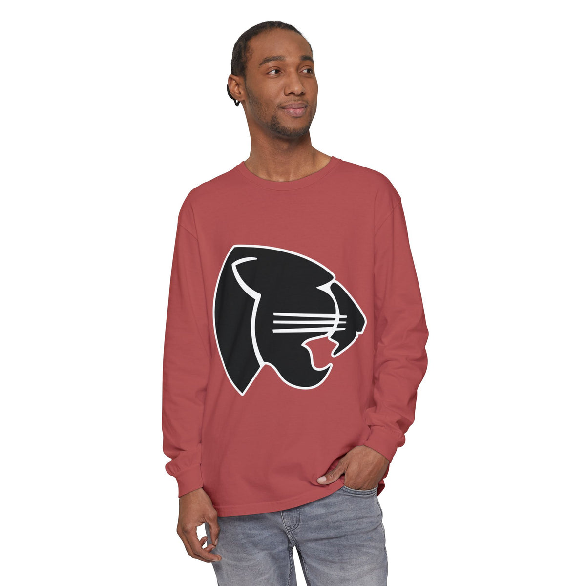 Garment-Dyed Long Sleeve Tee