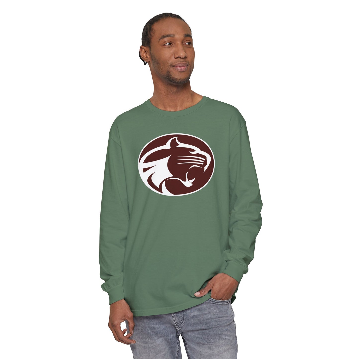 Garment-Dyed Long Sleeve Tee