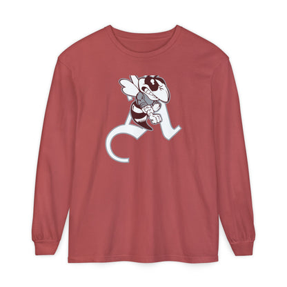 Garment-Dyed Long Sleeve Tee