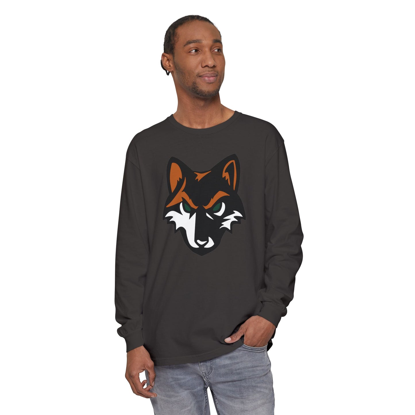 Garment-Dyed Long Sleeve Tee