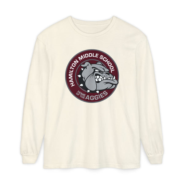 Garment-Dyed Long Sleeve Tee