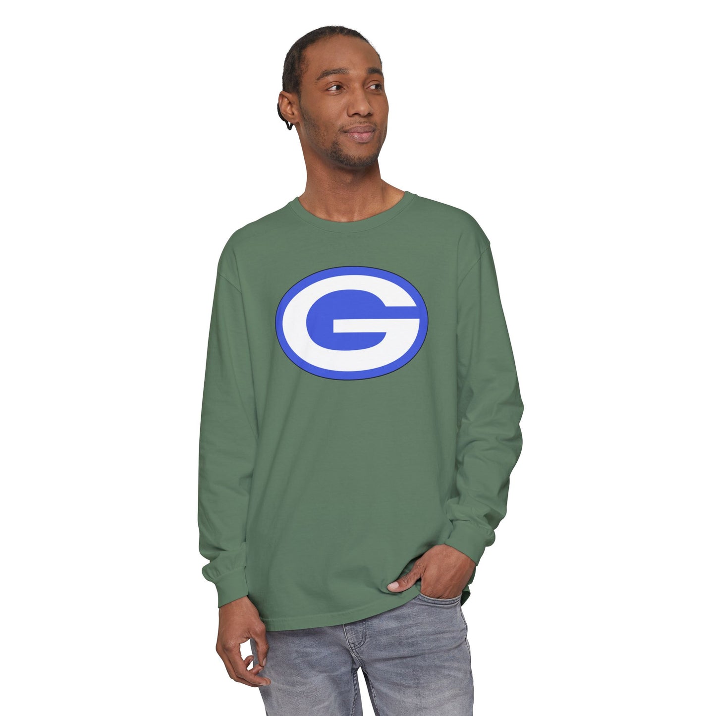 Garment-Dyed Long Sleeve Tee
