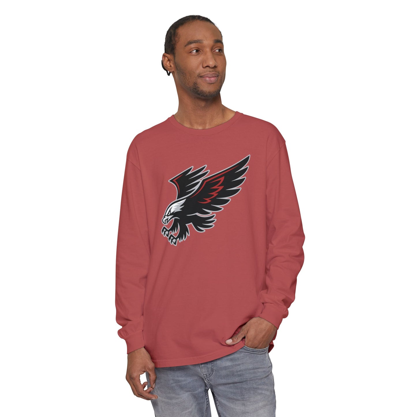 Garment-Dyed Long Sleeve Tee