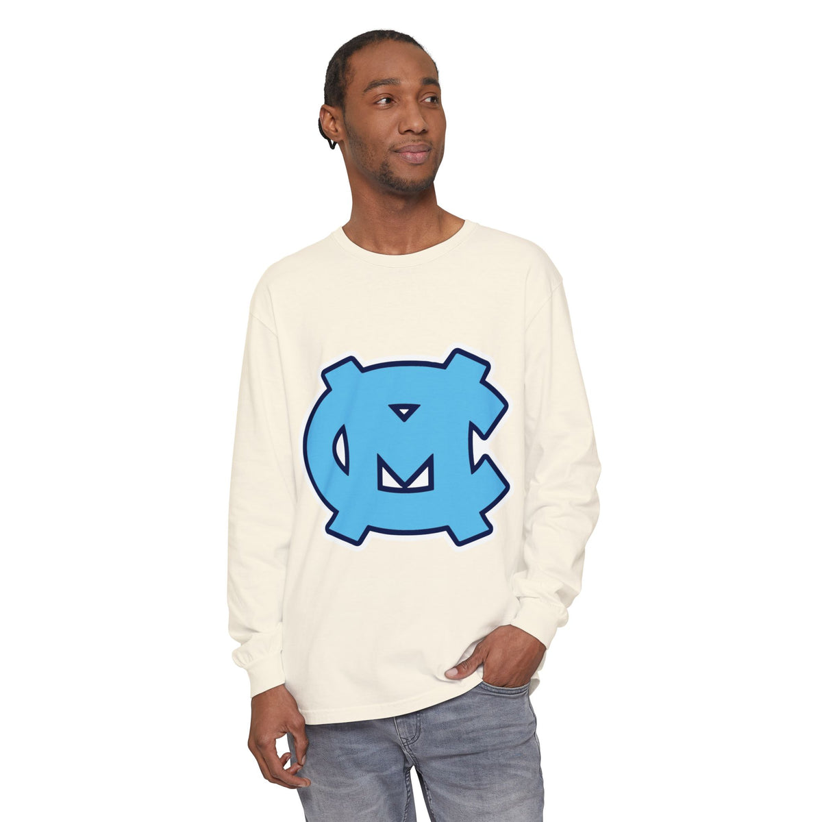 Garment-Dyed Long Sleeve Tee