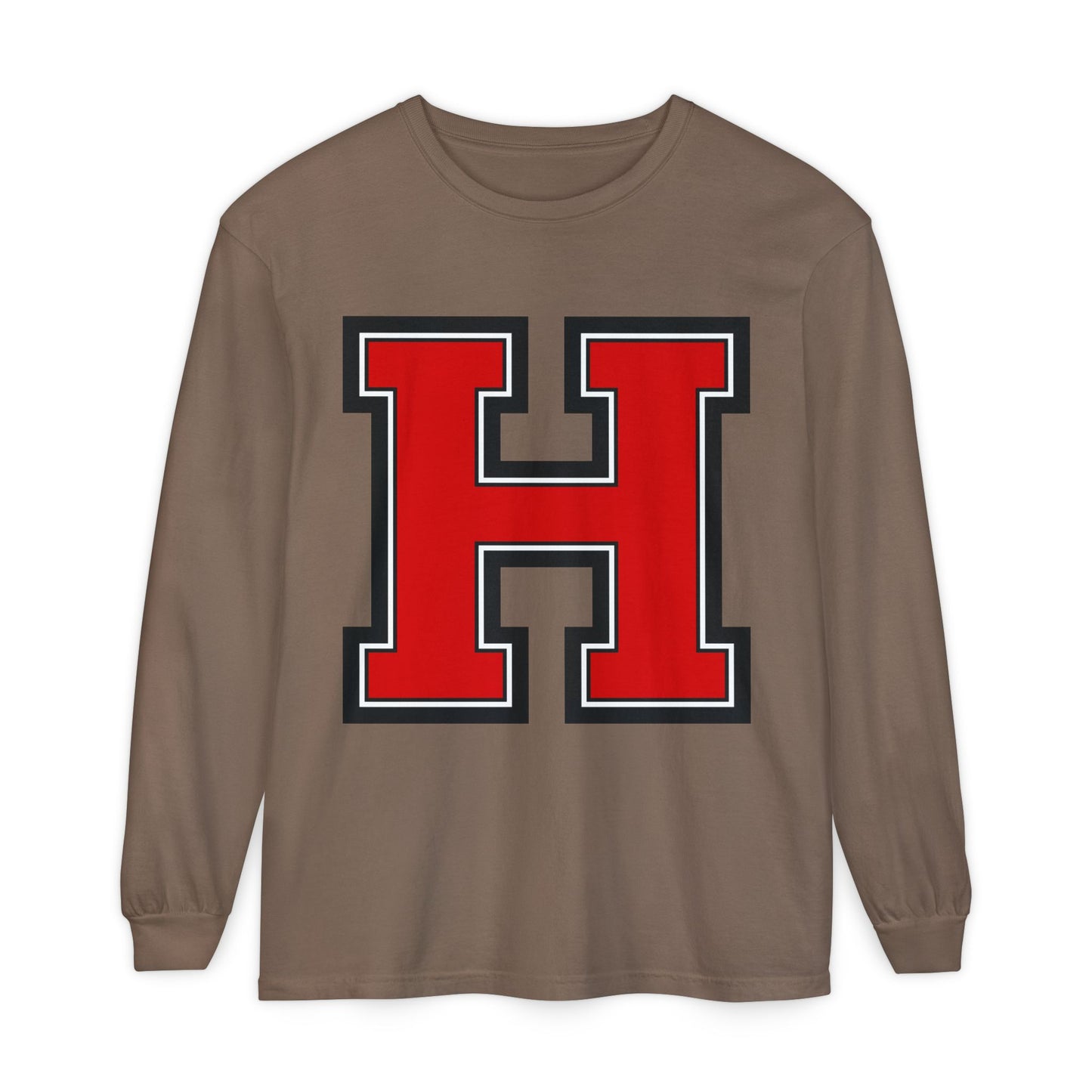 Garment-Dyed Long Sleeve Tee