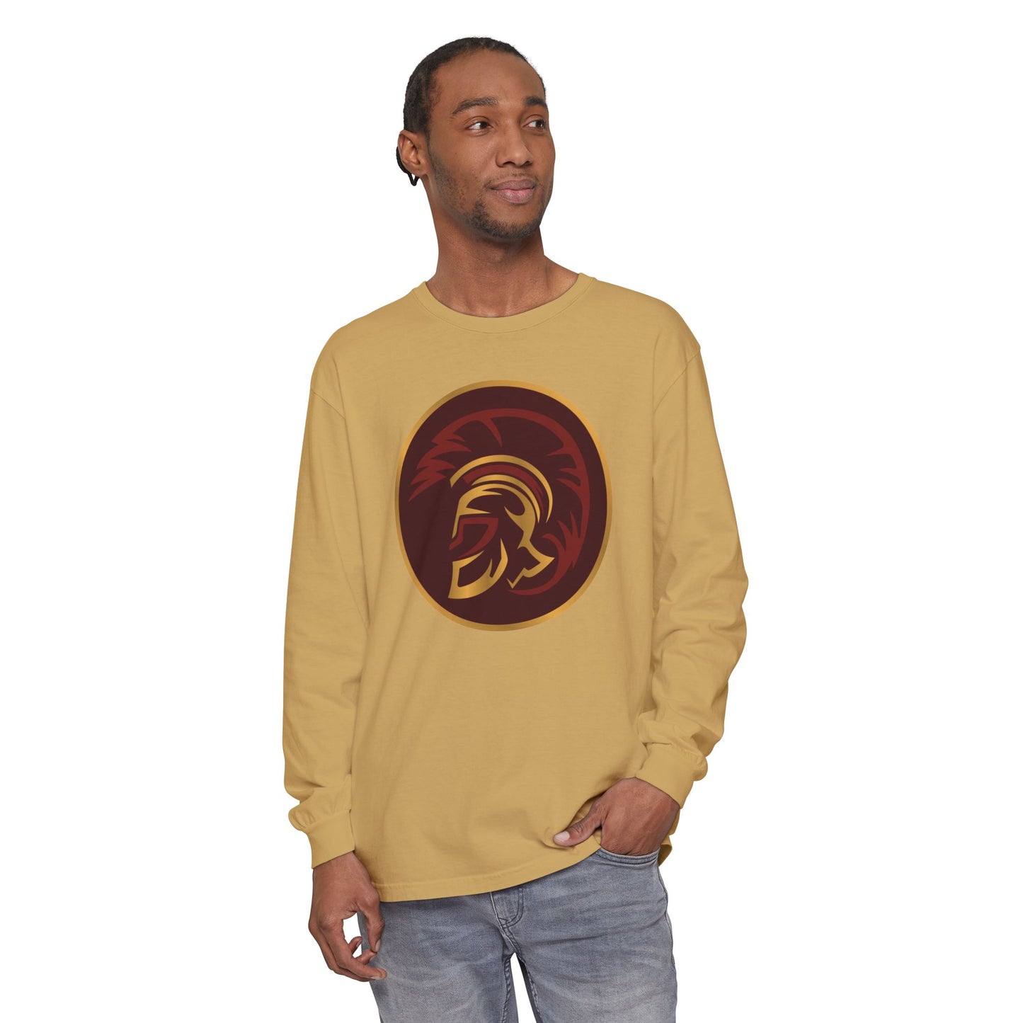 Garment-Dyed Long Sleeve Tee