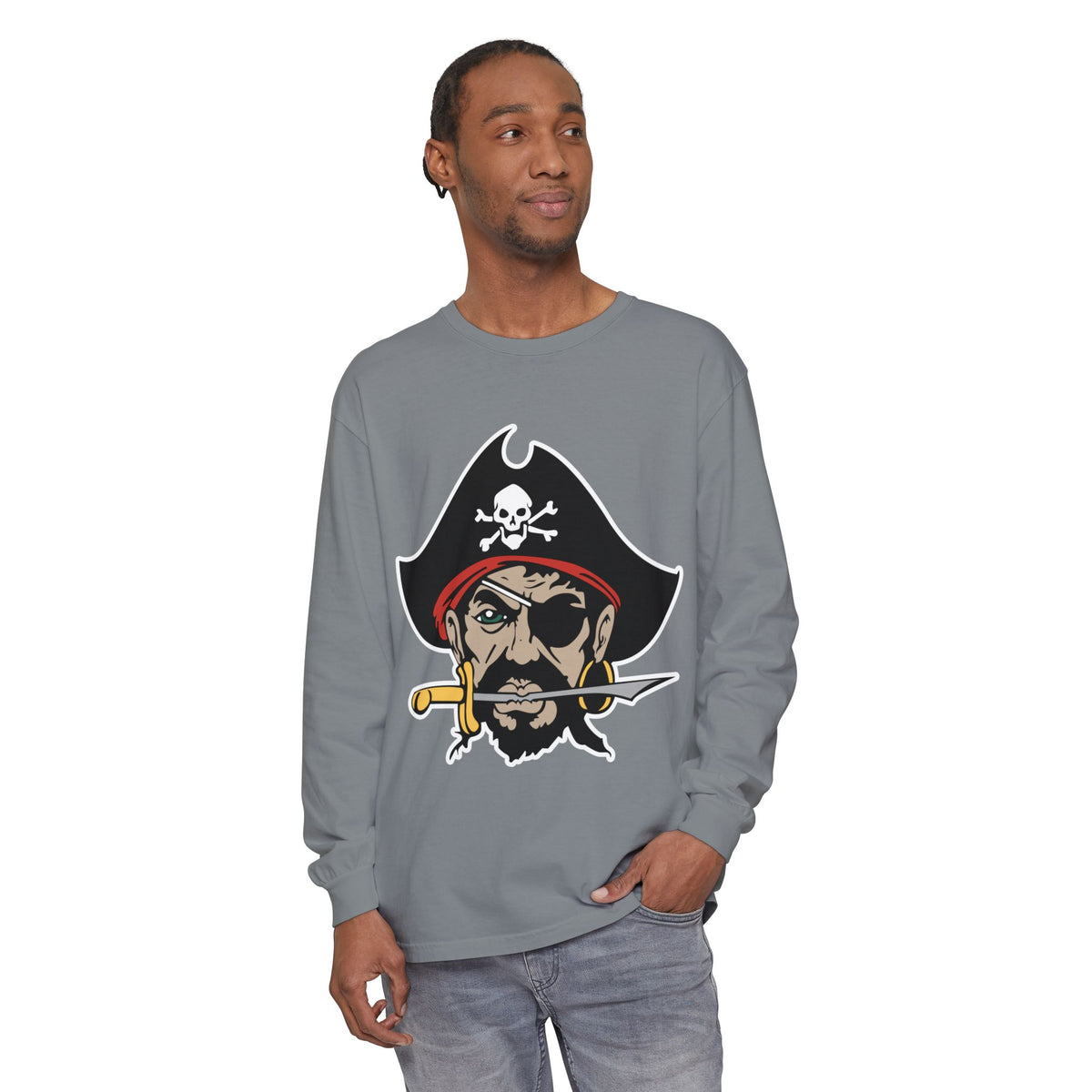 Garment-Dyed Long Sleeve Tee