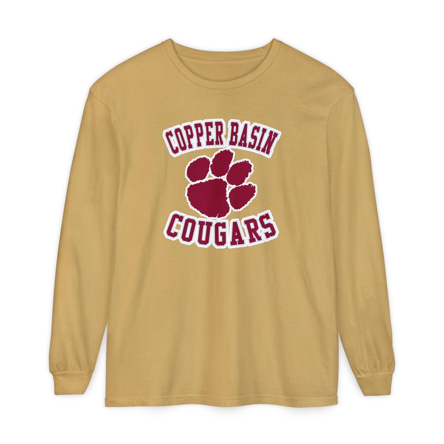 Garment-Dyed Long Sleeve Tee