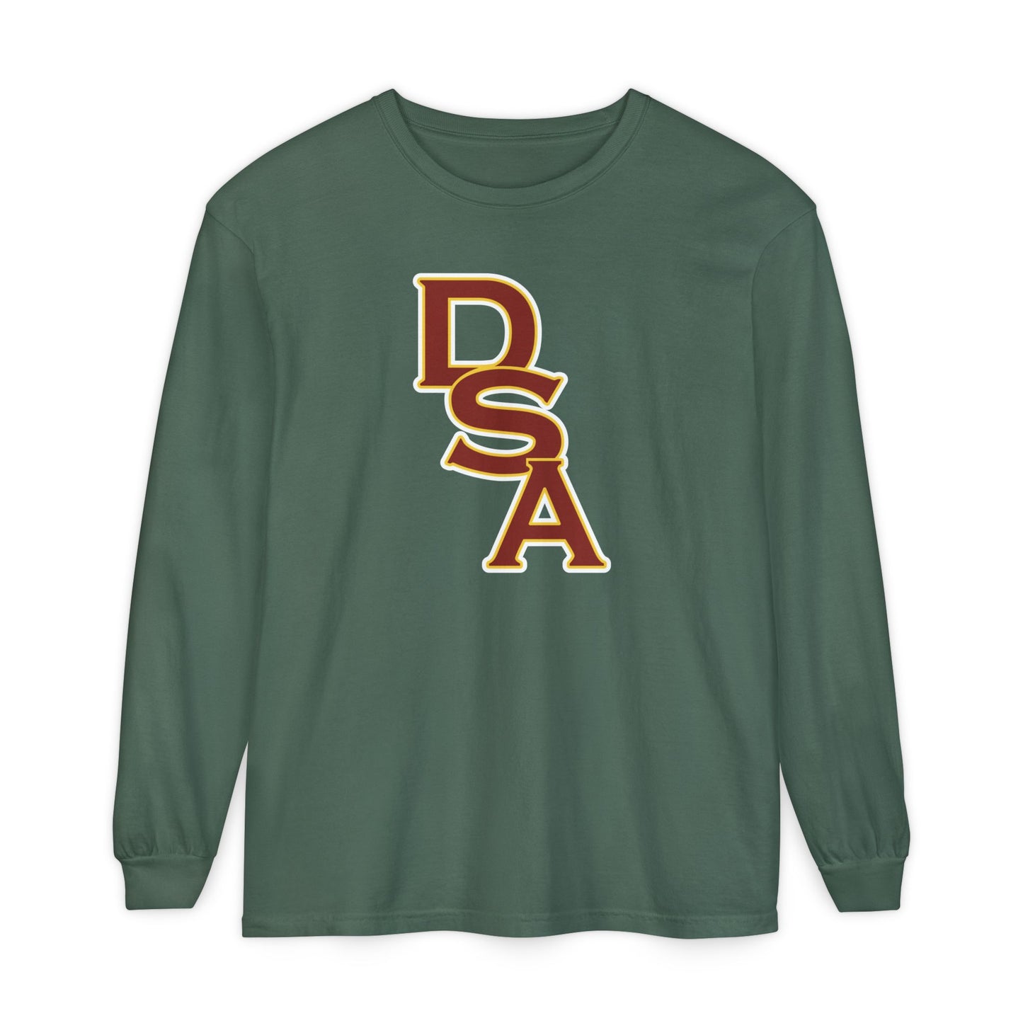Garment-Dyed Long Sleeve Tee