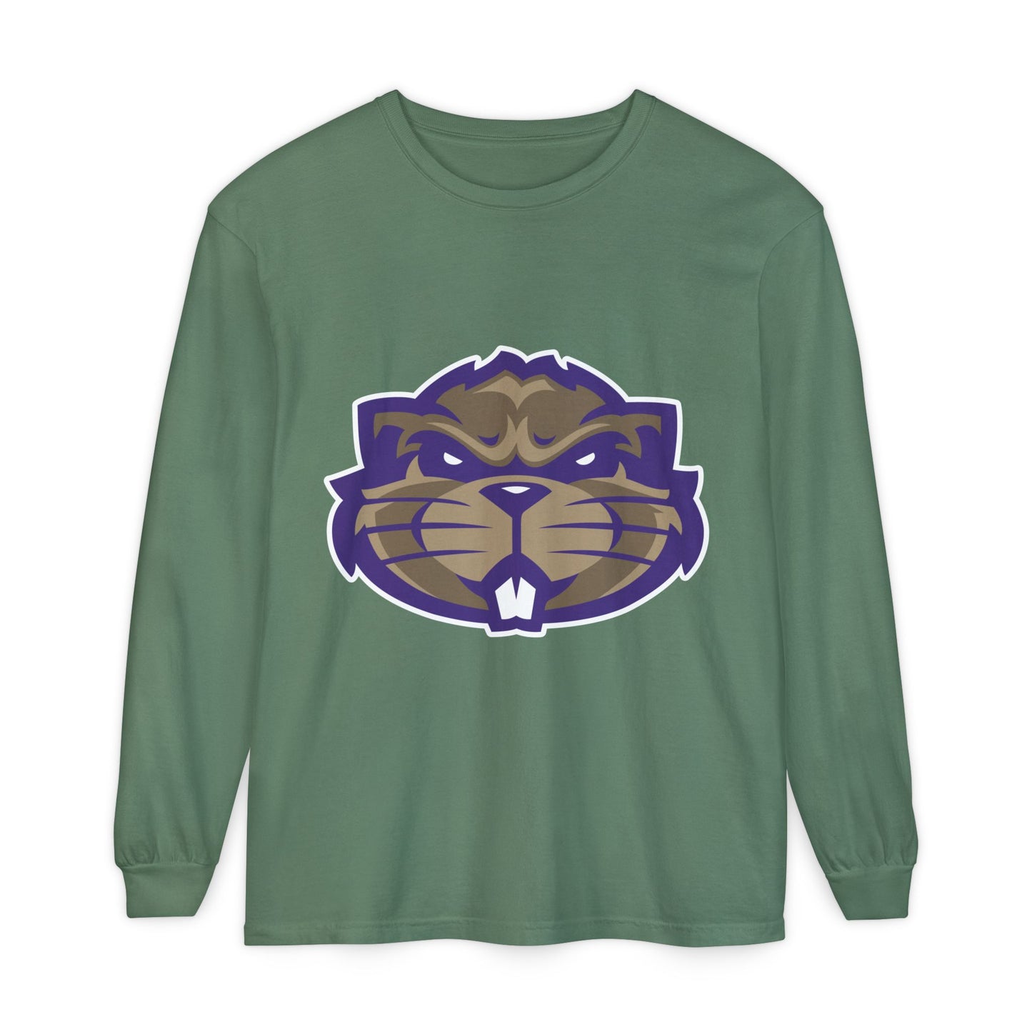 Garment-Dyed Long Sleeve Tee