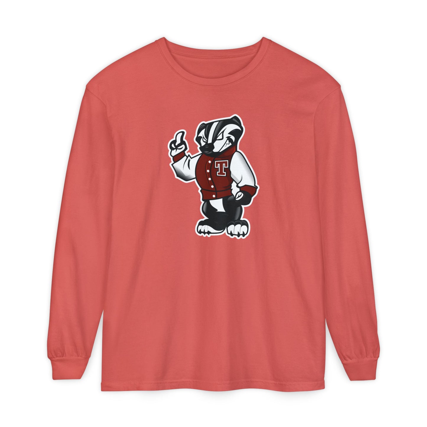 Garment-Dyed Long Sleeve Tee
