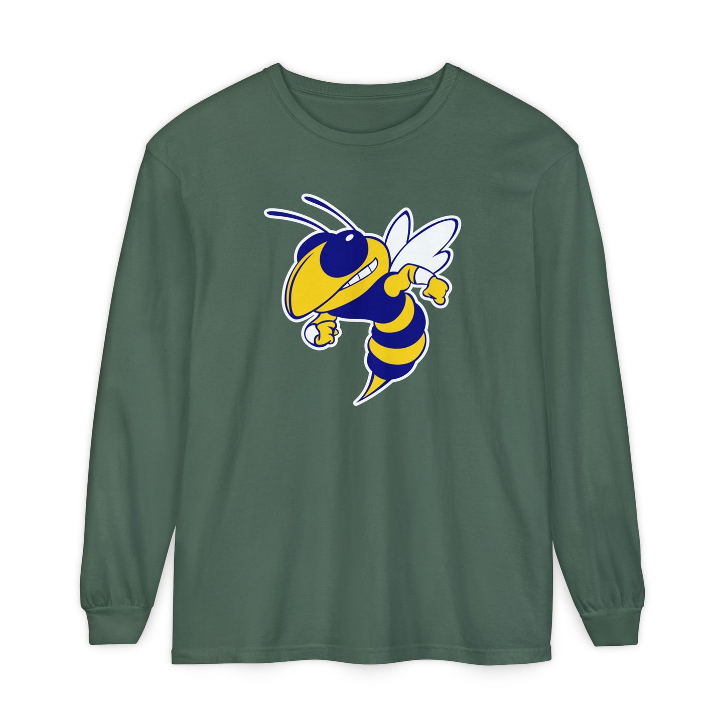 Garment-Dyed Long Sleeve Tee