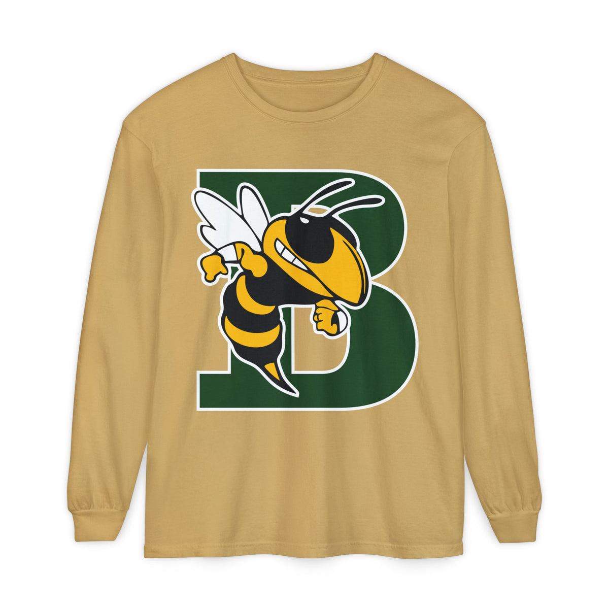 Garment-Dyed Long Sleeve Tee