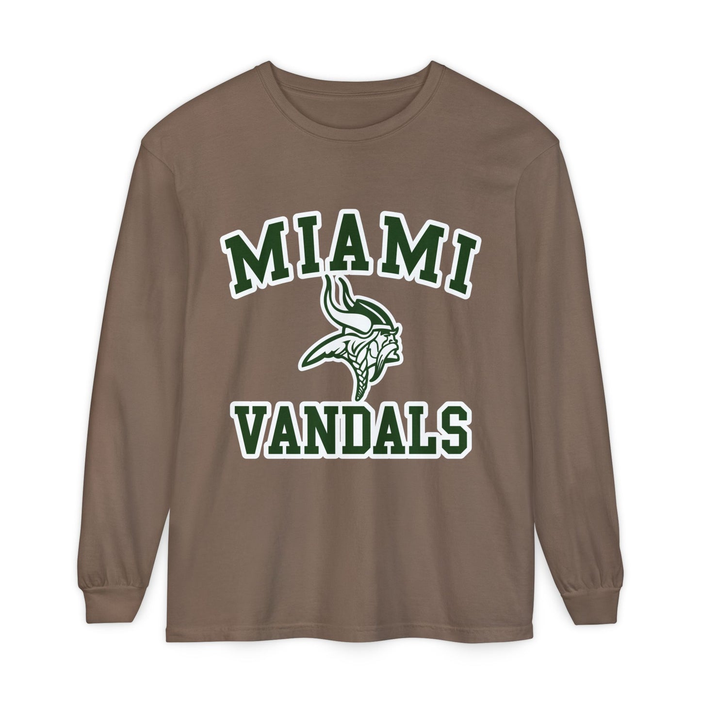Garment-Dyed Long Sleeve Tee