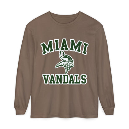 Garment-Dyed Long Sleeve Tee