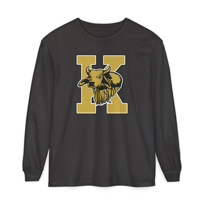 Garment-Dyed Long Sleeve Tee