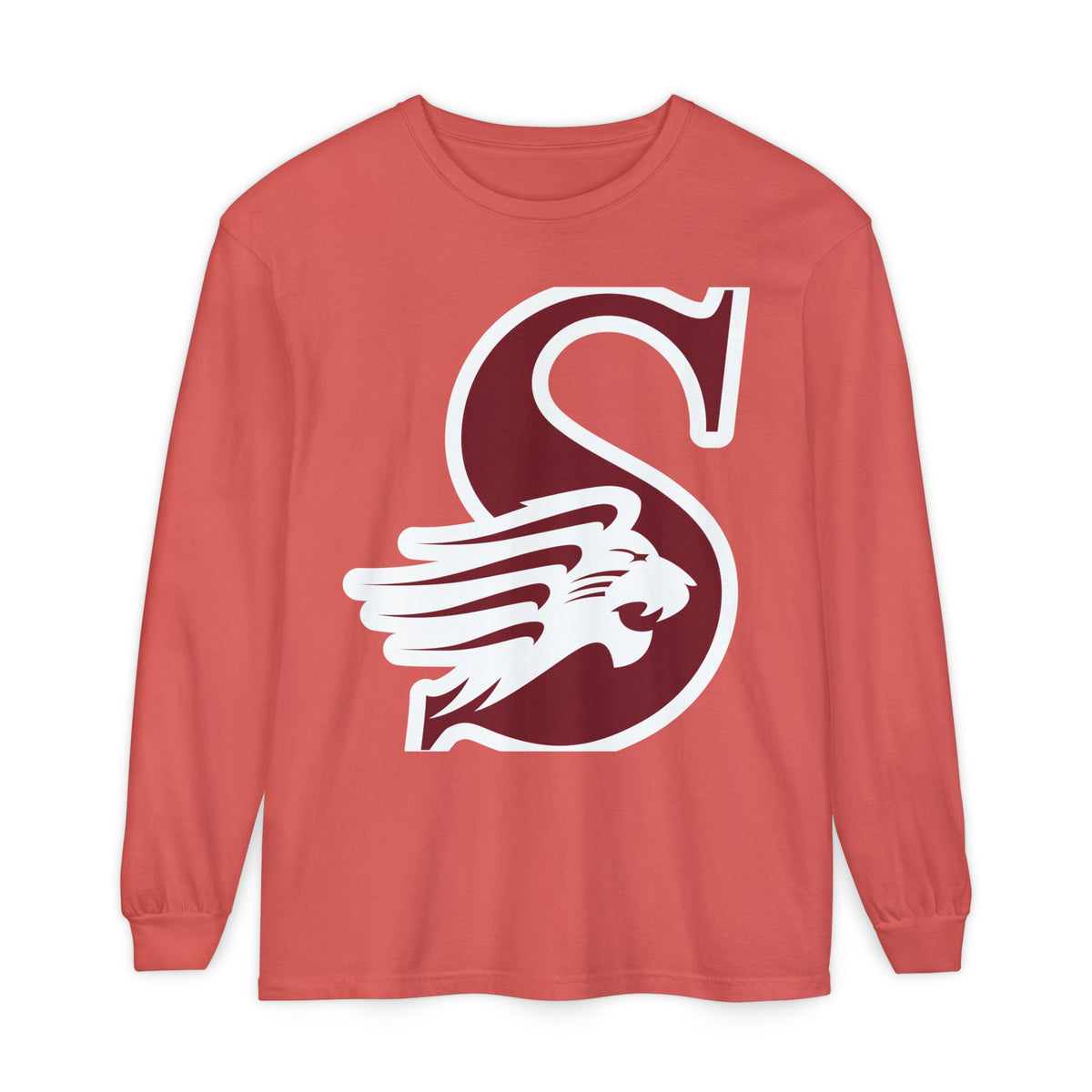 Garment-Dyed Long Sleeve Tee