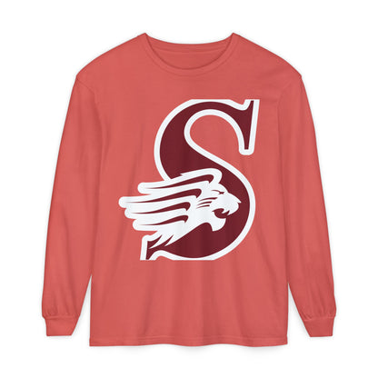 Garment-Dyed Long Sleeve Tee