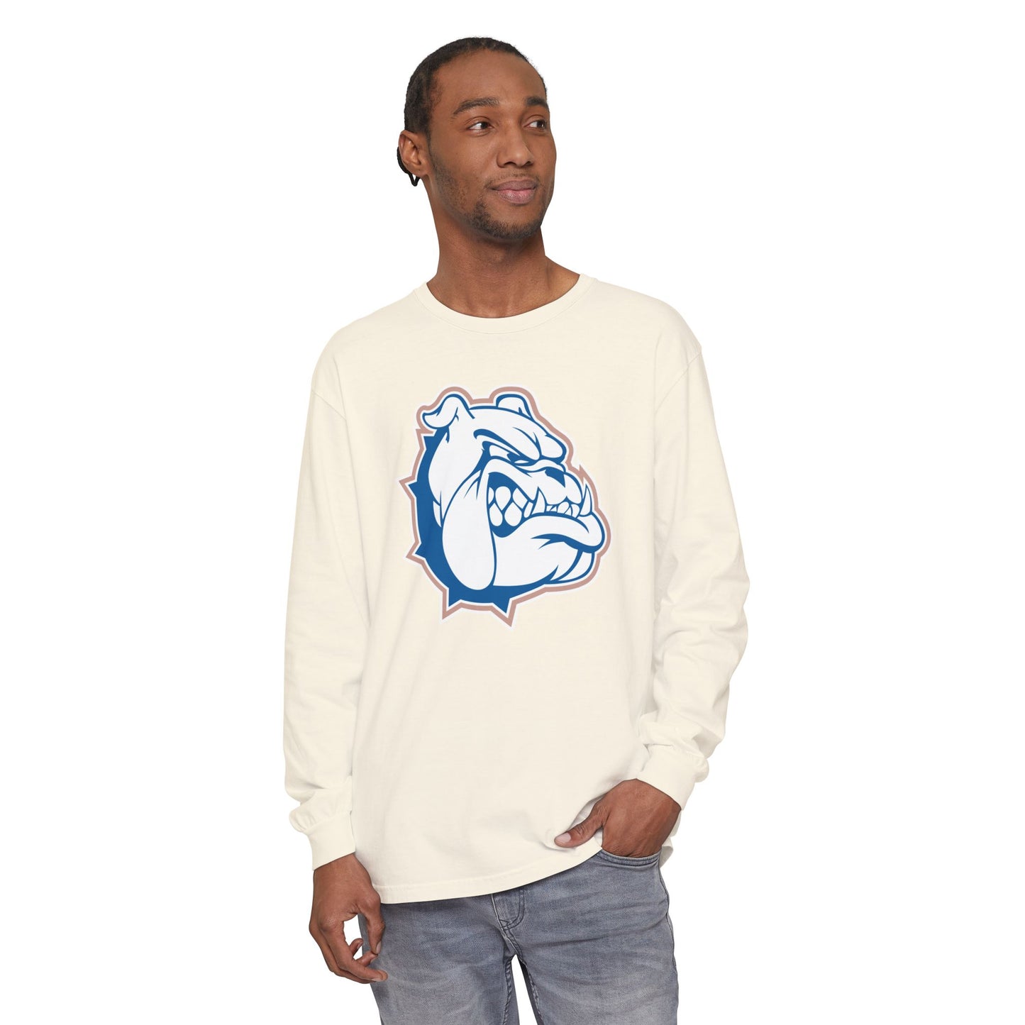 Garment-Dyed Long Sleeve Tee
