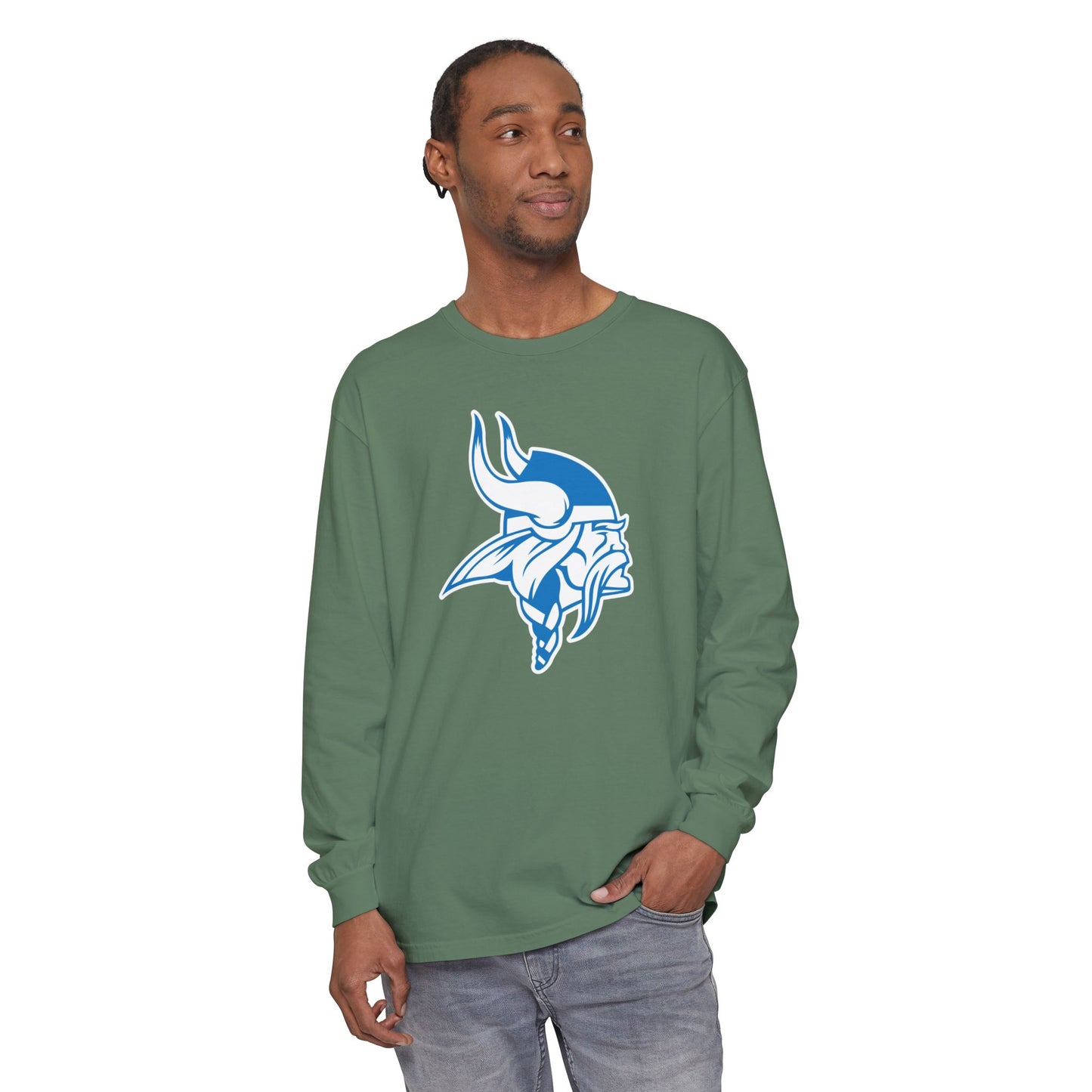 Garment-Dyed Long Sleeve Tee