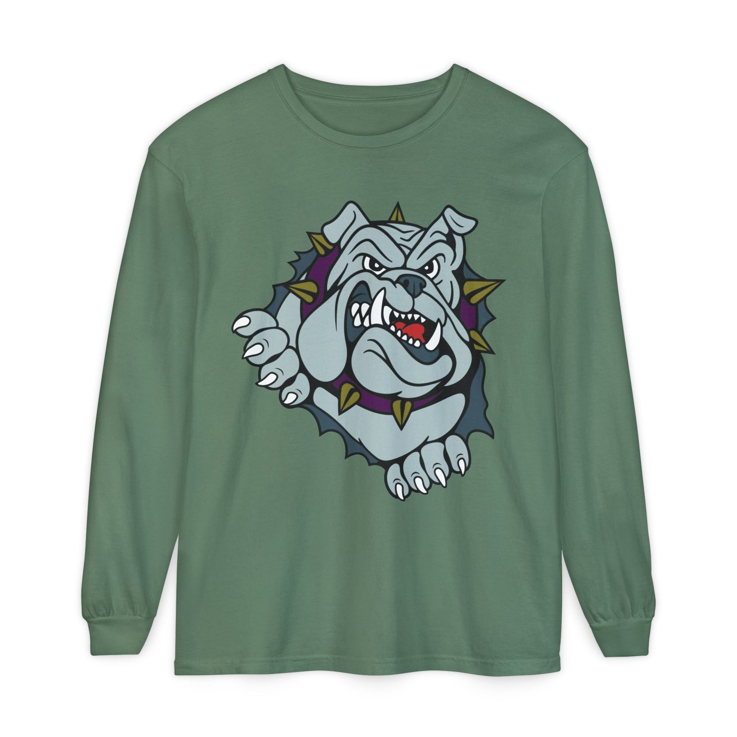 Garment-Dyed Long Sleeve Tee