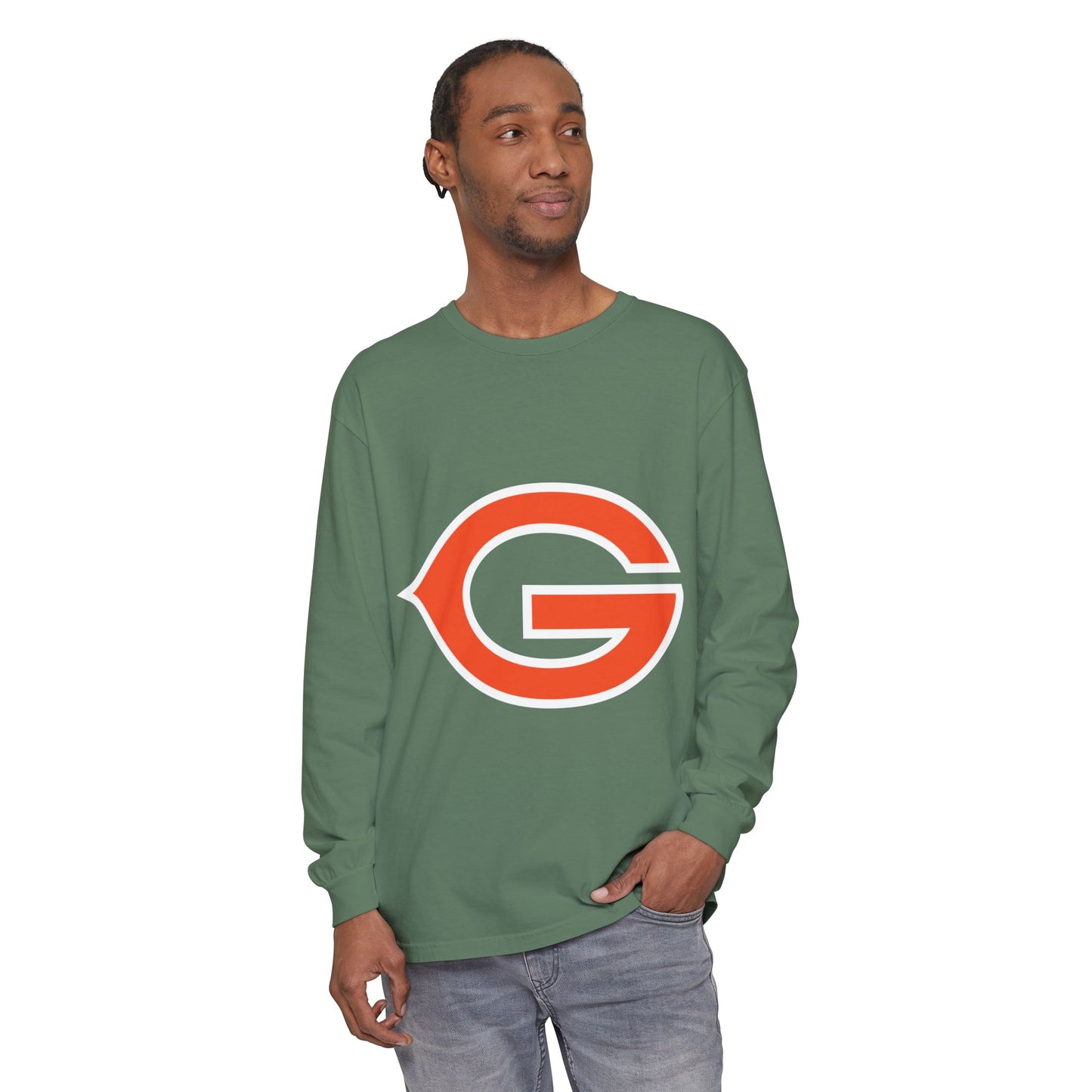 Garment-Dyed Long Sleeve Tee