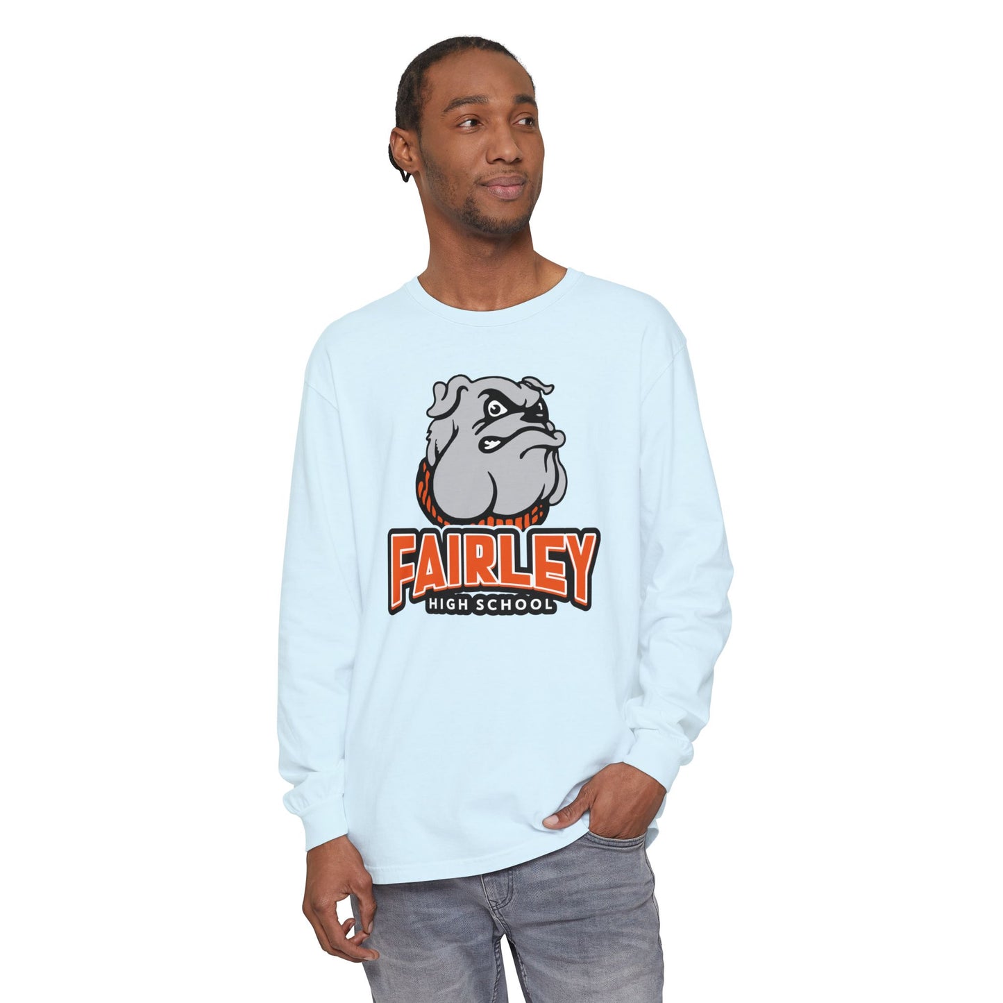Garment-Dyed Long Sleeve Tee